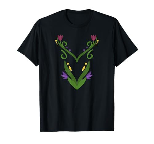 Folklore Blumen florales Muster Natur T-Shirt Folklore Blumen florales Muster Natur T-Shirt