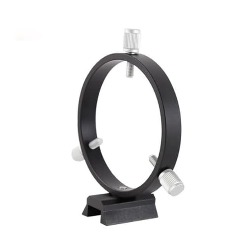 Anillo guía astronómico de tres puntos para telescopios con placa de montaje estable de 90mm