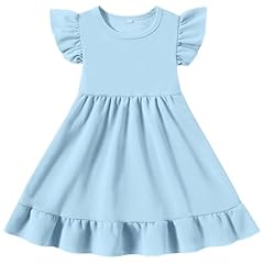 Ruffle Sleeve Blue