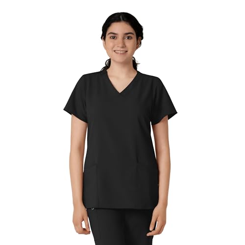 Amazon.com: WonderWink Womens Basic V-Neck Top Medical Scrubs