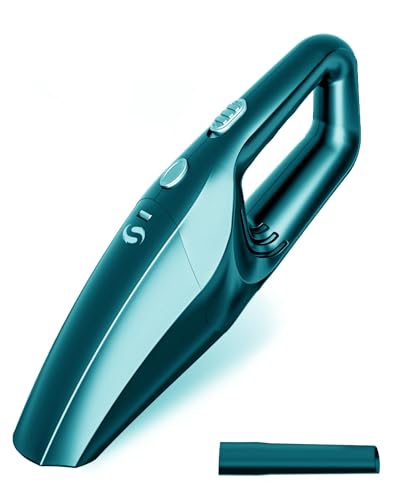 SERVOMASTER Aspirateur a Main, Mini Aspirateur Voiture Puissant sans Fil avec Batterie Rechargeable, 500PA, 7.2V