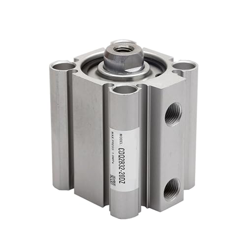 Cilindro pequeño de doble efecto CDQ2B12-20DZ con carrera ajustable 2