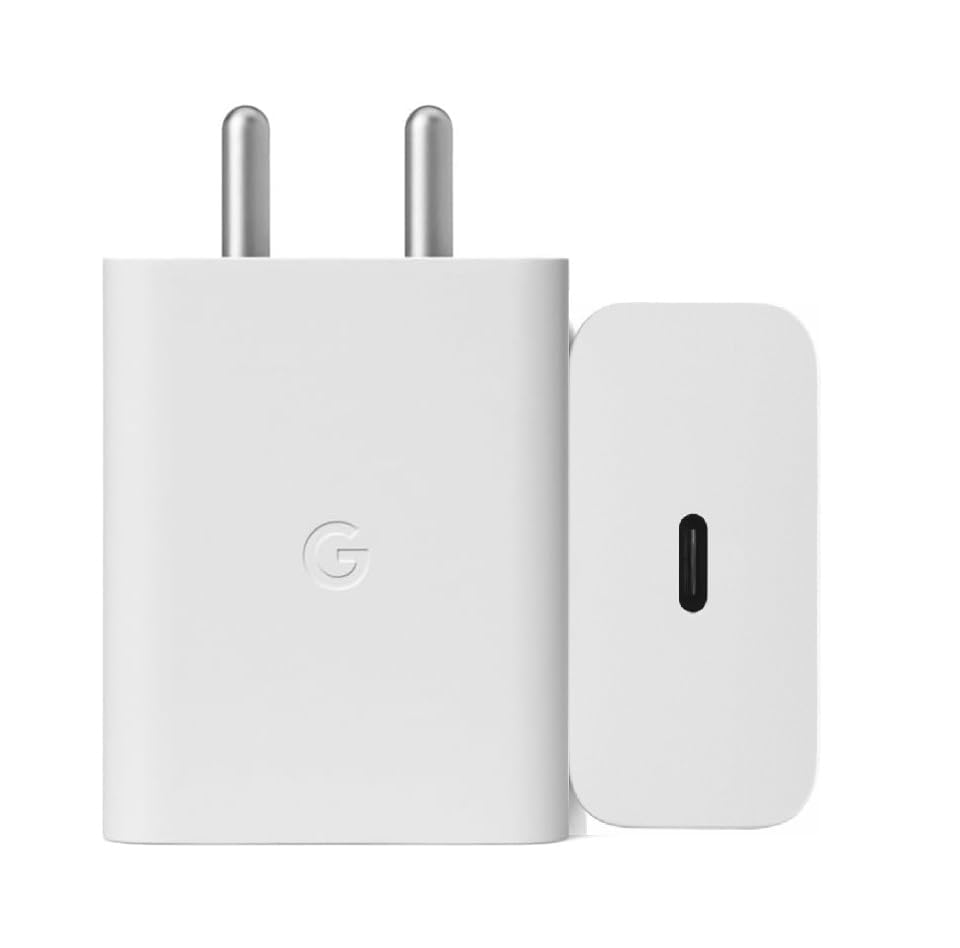 Image of etguuds Cat Care Google Original 30W PD 3.0 Power Charging Adapter Charger Compatible with Pixel 9A /8 / 8A / 7 / 7A / Pixel 8 Pro /Pixel 9 /9 Pro / 9 Pro Fold /Pro XL /Pixel 6 / 6A,White