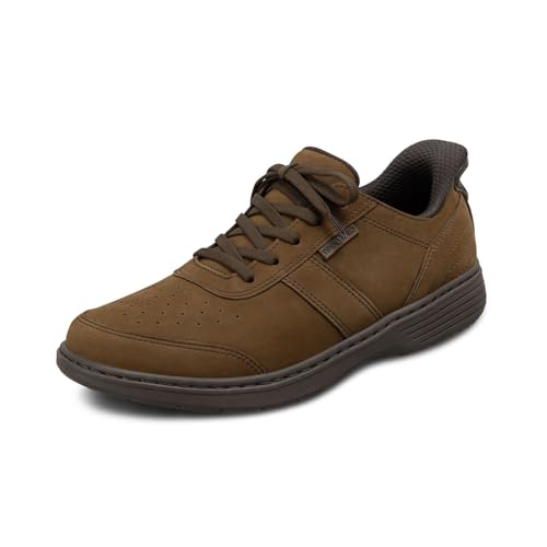 Image of Orthofeet Pierre Orthopedic Men's Leather Sneakers