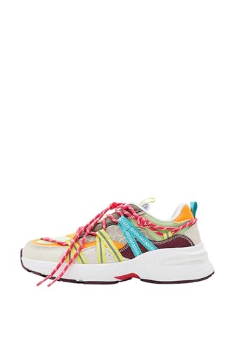Desigual Women's Shoes 4 Woman Fabric Sneakers Running