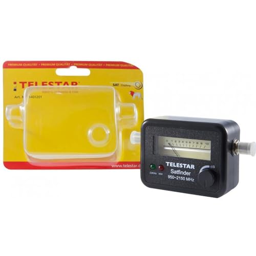 TELESTAR Satfinder avec LED et câble outil de réglage satellite pour parabole