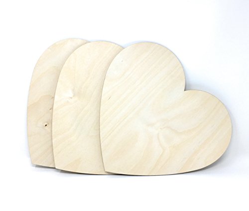 Gocutouts Wooden Hearts 12