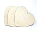 Gocutouts Wooden Hearts 12" Package of 3 Unfinished Wooden Heart Cutouts (12" Package of 3)
