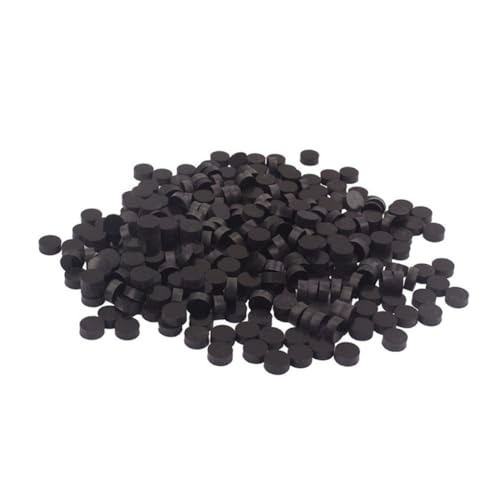 BESPORTBLE 300pcs Abalone Inlay Dots for Guitar Mandolin Ukulele Durable Plastic Fingerboard Dots for Decoration and Black