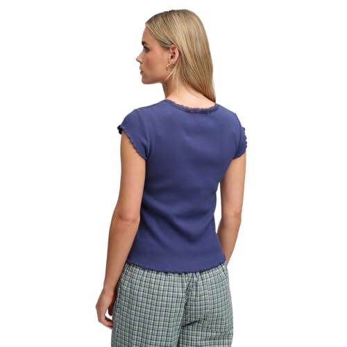 T shirt encolure carrée femme Superdry Essential - vue 3