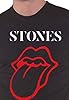 The Rolling Stones T Shirt Sixty Classic Vintage Tongue Official Mens Black XL #2