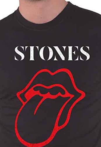 The Rolling Stones T Shirt Sixty Classic Vintage Tongue Nouveau Officiel Homme - Les Beatles, Paul McCartney, John Lennon, RIngo Starr, George Harrison The Rolling Stones T Shirt Sixty Classic Vintage Tongue Nouveau Officiel Homme – Image 4