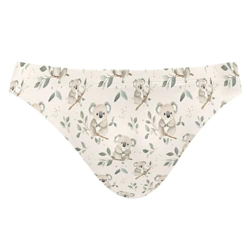 Cute Koala Swim Briefs for Men Swimsuit Bikini Swimwear XXXL B0404140