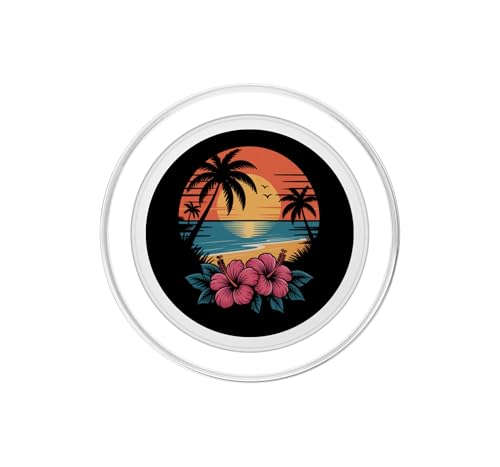 PopGrip para MagSafe Palmera Vintage PopSockets soporte magnético retro para iPhone 2