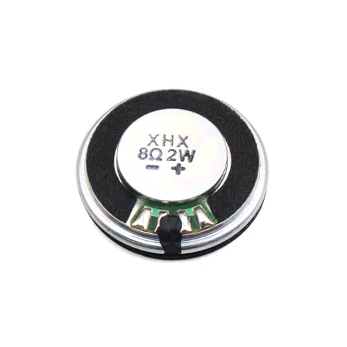 JESSINIE 6pcs 28mm Iron Shell 8 Ohm 2W Mylar Horn Speaker Compact High-Performance Toy Speaker