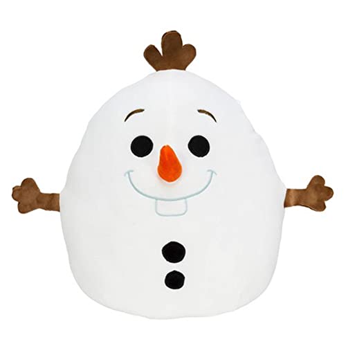 Image of Squishmallow Official Kellytoy Disney Characters Squishy Soft Stuffed Plush Toy Animal (Olaf, 8 in)