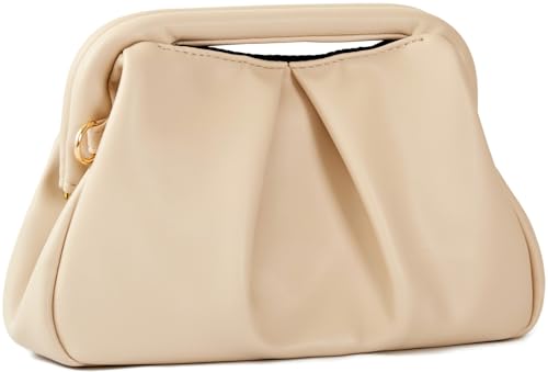 Image of Evening Bag Clutch Purse for Women Top-handle Clutch Bag Detachable Chain Crossbody Bag Party Wedding Handbag