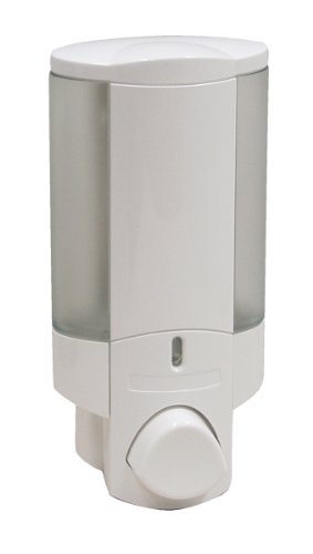 BETEC 66150 Seifenspender Aviva I Weiss Wandmontage