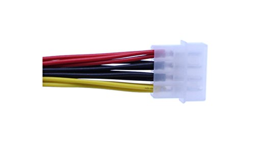 Cable divisor de energía Molex 4 pines 2 unidades miniatura 3