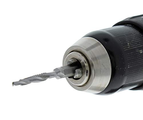 Ideal Electrical 36-600 Standard Drill/Taps - (8 Piece) 1/4 In. Hex Shank, Drilling, Tapping, Deburring, Hss Bit Kit #TOP5