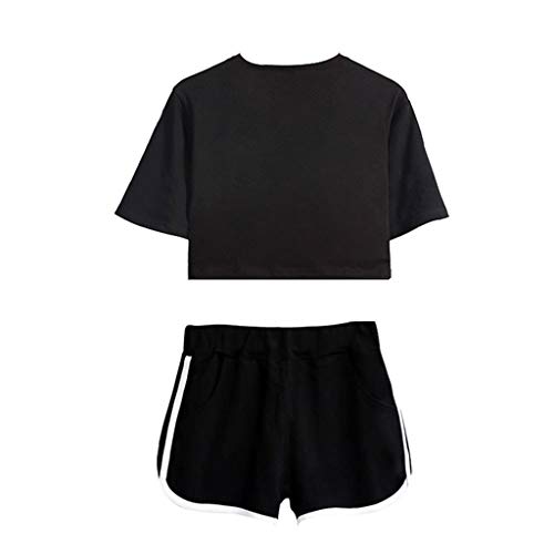 New Cute The Promised Neverland Crop Top and Short Emma Norman Ray Shirt Pants 3D Anime Sweatsuits W