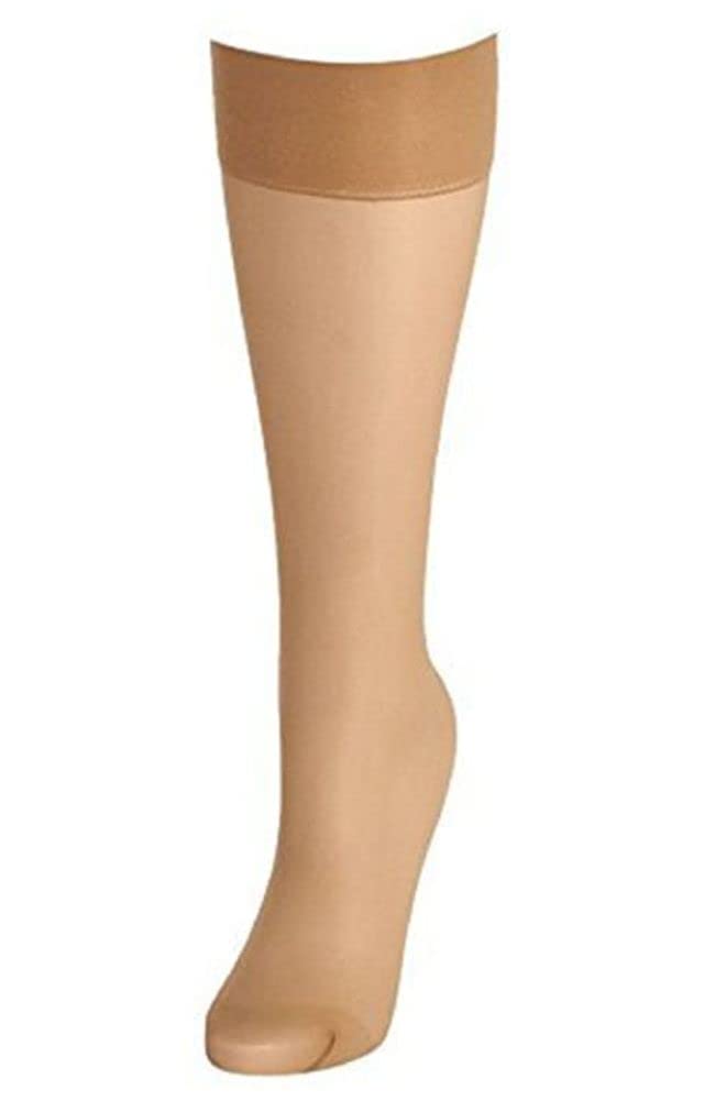 Joanna Gray 10 pair pack knee high pop socks 15 denier (Chiffon)
