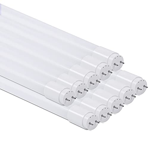 FL20形互換ランプ 直管型led蛍光灯20W形 昼白色5000k 大光量1700LM 省電力9W 320度広配光 PL保険加入済 PSE認証済み 10本入