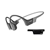 AfterShokz Aeropex Open-Ear draadloze waterdichte hoofdtelefoon met beengeleiding,Grijs