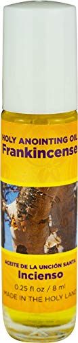 Frankincense Holy Land Anointing Oil from Israel, 1/4 oz Roller