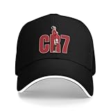 Kbjfovdmx Football #7 Ronaldo Unisex Baseball Cap Sandwich Caps Jeans Caps