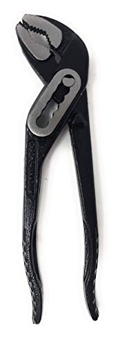 DWT-Germany 101126 Wasserpumpenzange 200mm für Rohre bis 400mm bis 1.5 Zoll Rohrzange Wapuzange gezahnt Cover