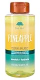Tree Hut Pineapple Foaming Gel Wash, Hydrating & Moisturizing Body Wash with Shea Butter & Nourishing Essential Oils, Daily Cleanser for Soft Smooth Skin, 18 fl oz