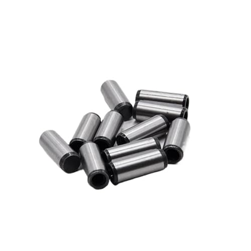Pasador cilíndrico hembra M1-M10 GB120 de acero para fijación de ejes industriales
