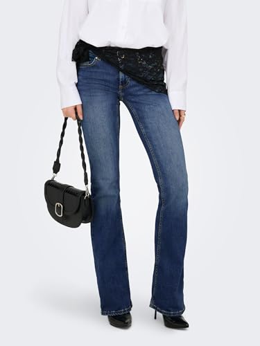Image of ONLY Women's Regular Fit High Rise Jeans