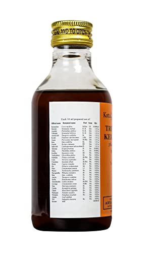 Kottakkal ayurveda® Triphaladi Kera Tailam -200 ml, For Health & Wellness Naturally