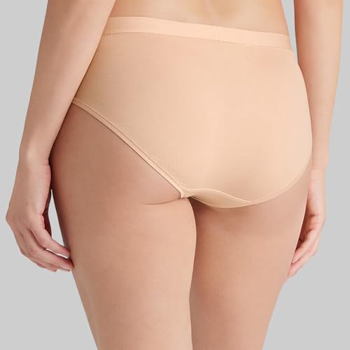Image of Tommy John Women's Second Skin High Rise Briefs - Soft, Stretchy, Breathable, Full Coverage High-Waisted Underwear