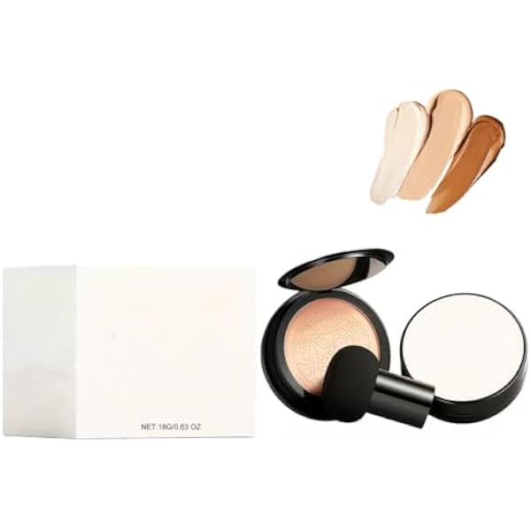 CC Mushroom Head Air Cushion Cream — увлажняющий тональный крем для лица, стойкий тональный крем с полным покрытием для всех типов кожи (натуральный)