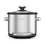 Sage - The Risotto Plus - Multi Cooker with Stir Free Risotto - Sauté, Rice, Steam, Sear, Slow Cook Low/High & Auto Keep Warm Functionality - Brushed Stainless Steel