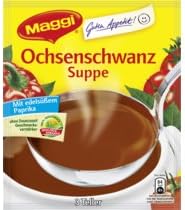 MAGGI Guten Appetit oxtail soup (Ochsenschwanz Suppe)