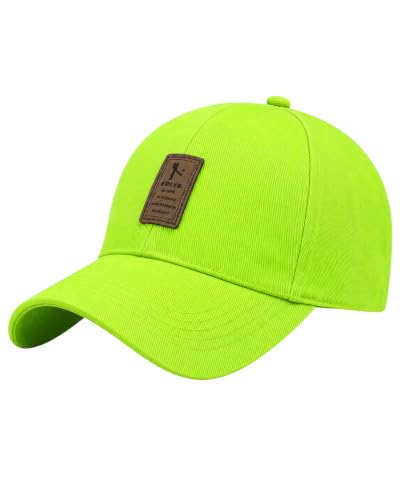 Image of Cap for Men Women Topi Unisex Head Branded Boy's Girl's Caps Adjustable Strap Summer Sports Cricket Gym Dance Cotton Free Size