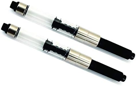 Schmidt K5 Push In Deluxe Fountain Pen Ink Converter (Pack of 2)