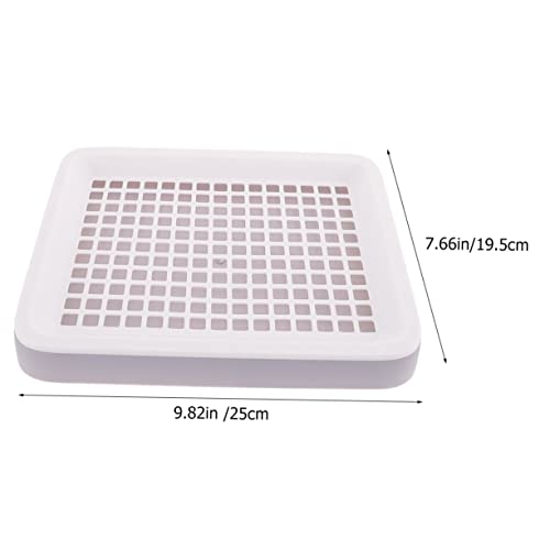 Beavorty Caixa Para Animais De Estimação Gaiola Para Banheiro Canto De Coelho Bandeja De Areia Para