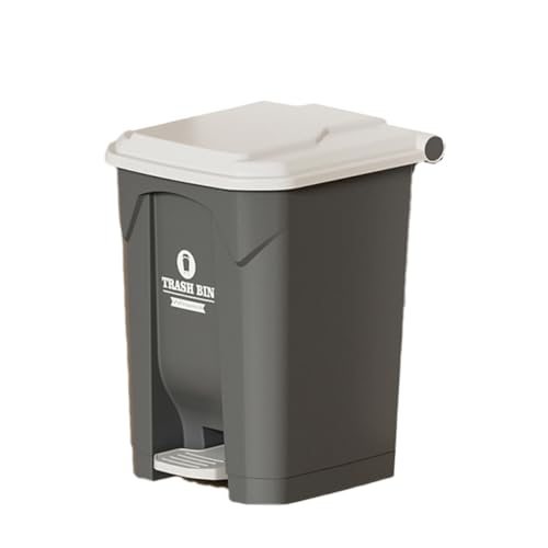 DB3NK ゴミ箱 分別 エバン 密閉ペダルペール 20L ベル | ダストボックス リビング ごみ箱 ゴミ入れ 30リットル トラッシュカン グレイ ごみばこ ペダル式 ゴミ箱 30L ふた付き ペダル 台所 ゴミ箱 新生活 新生活 一人暮らし ゴミ箱