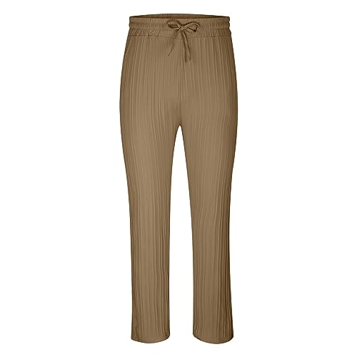 Generic Cotton Stripe Linen Pants Men Dressy Casual Trousers Slim Fit Lounge Pants Trendy Tapered Pants Breathable Pants3