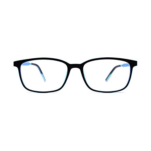 PIXEL LENS SKY occhiali PC, TV, Gaming, comfort visivo, contro stanchezza occhi, montatura ultra leggera Acciaio-TR90, RIDUZIONE LUCE BLU 41% e UV 100% certificata Università Torino. Filtro Monitor