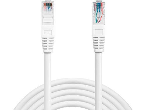 Sandberg Network Cable UTP Cat6 | Câble de raccordement Ethernet Haute Vitesse | Câble LAN | RJ45 | Cordon de Connexion Internet | Compatible avec Modem routeur Console de Jeu | Câble Ethernet 5m Cover
