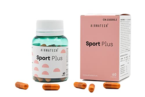 Sport Plus mejora la movilidad y reduce dolor en articulaciones - Complemento de 60 cápsulas con Glucosamina Sulfato, Colágeno, Condroitín Sulfato, Sodio hialuronato, Vitamina C, Magnesio Cover