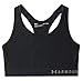 Under Armour Mid Keyhole, Reggiseno Sportivo Donna, Nero (Black), M