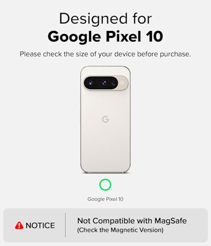 Image of Ringke Onyx for Google Pixel 10 Case [Feels Good in The Hand] Oil & Dirt Resistant, Enhanced Camera Lens Protection, Comfortable Grip, Non-Slip, Lightweight Cover - Dark Green