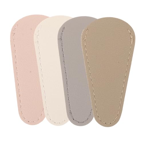 FOMIYES Nail Care Kit Cuticle Nipper Covers Cuticle Tweezers Cap Scissor Tip Covers